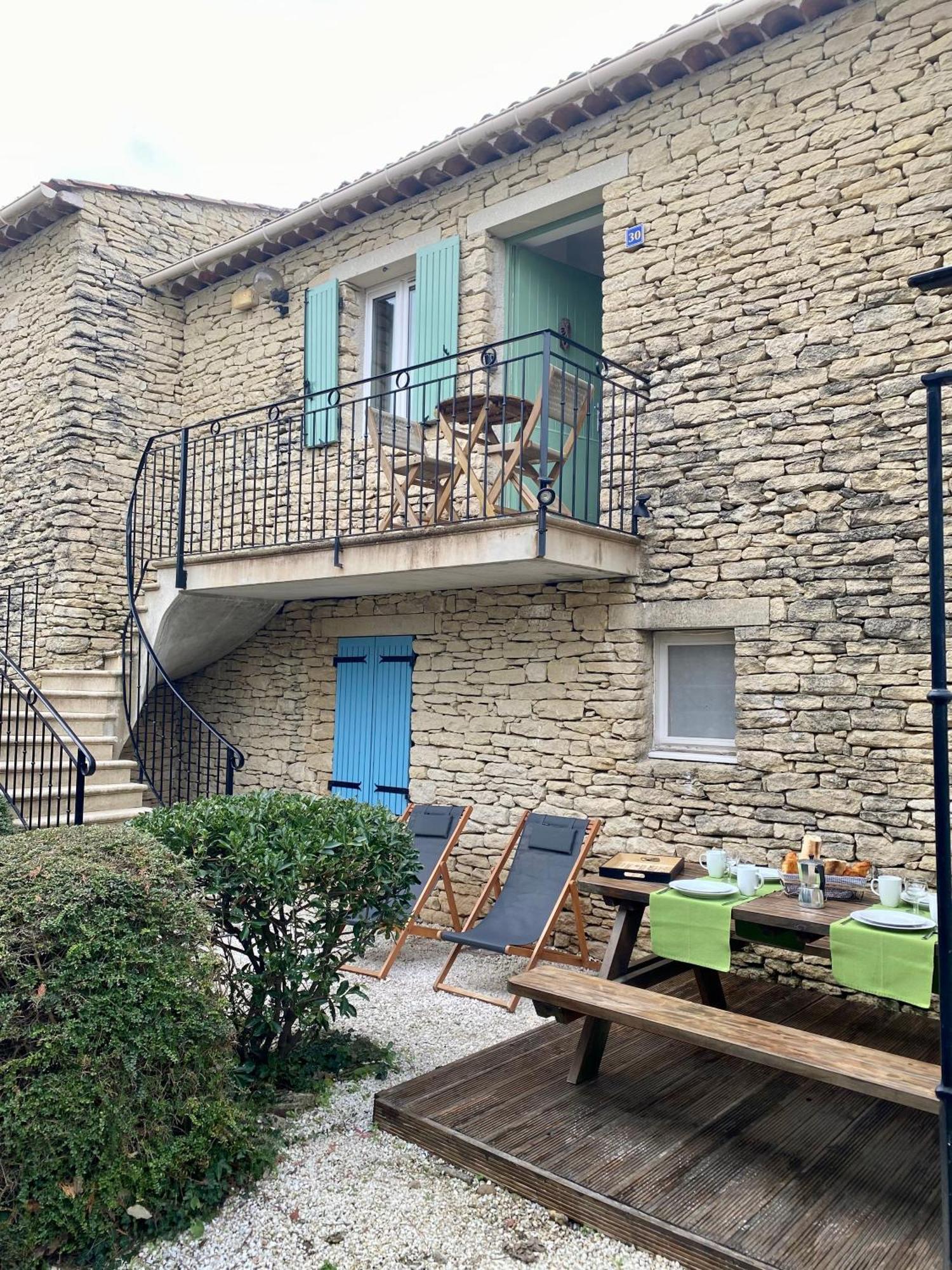 Cigale De Gordes Apartment Bagian luar foto