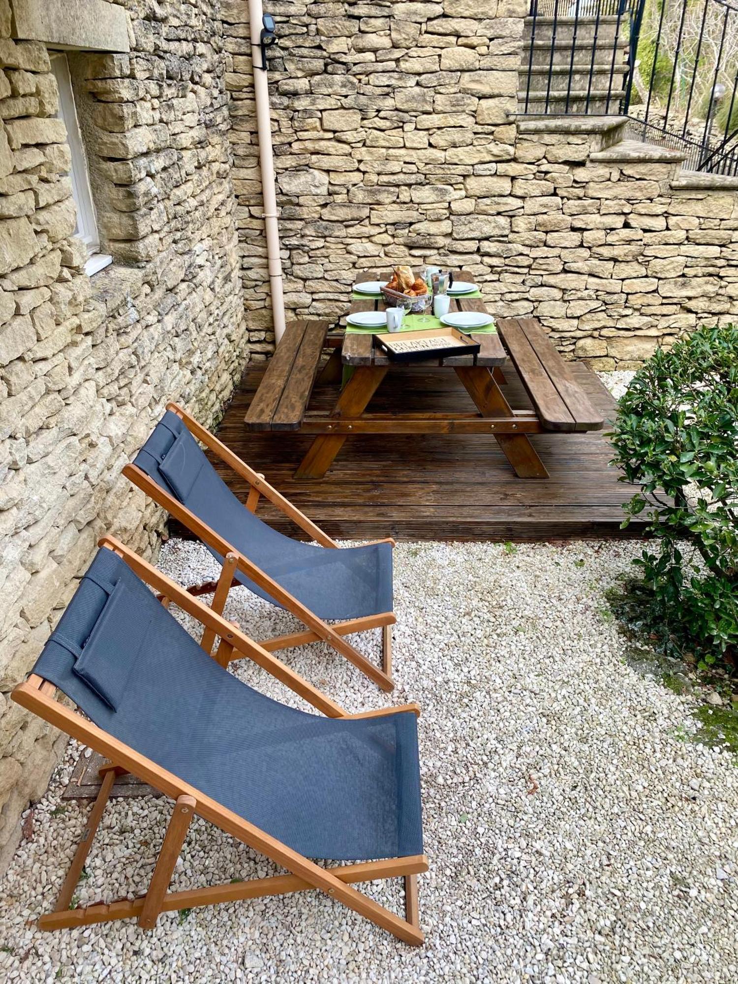 Cigale De Gordes Apartment Bagian luar foto