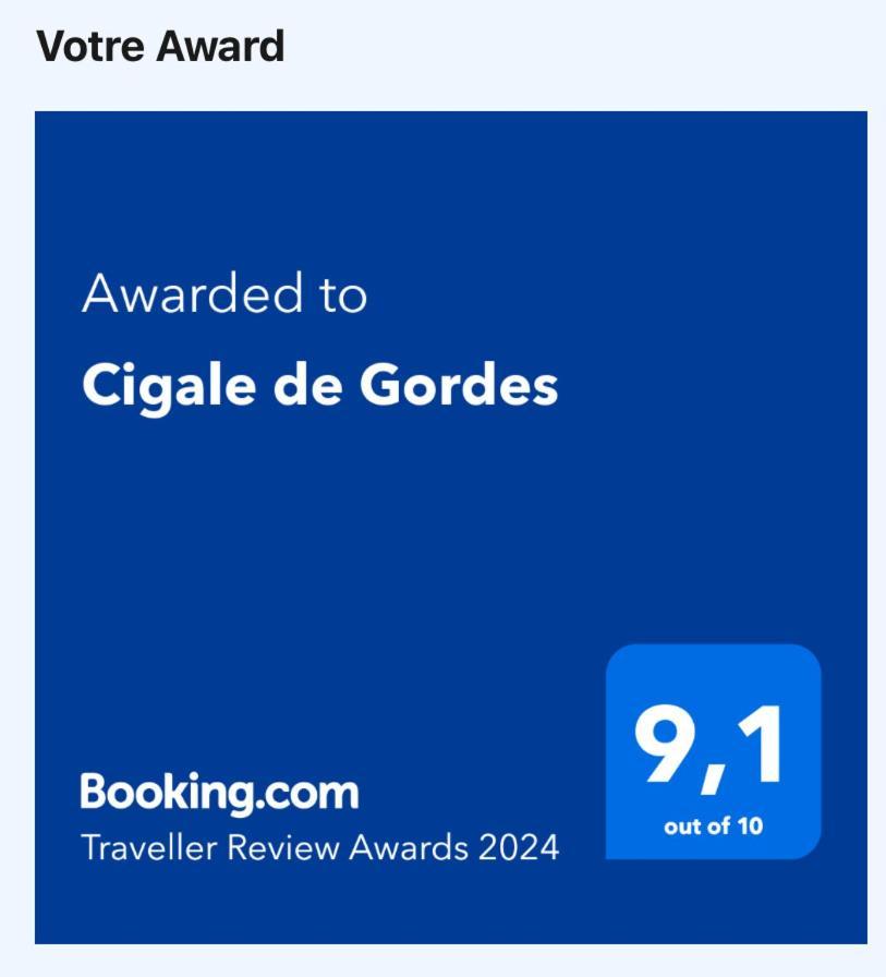 Cigale De Gordes Apartment Bagian luar foto